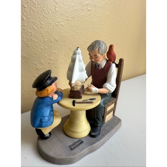 The Shipmaker — Norman Rockwell Collectors Club, 1982 - Picture 3 of 12
